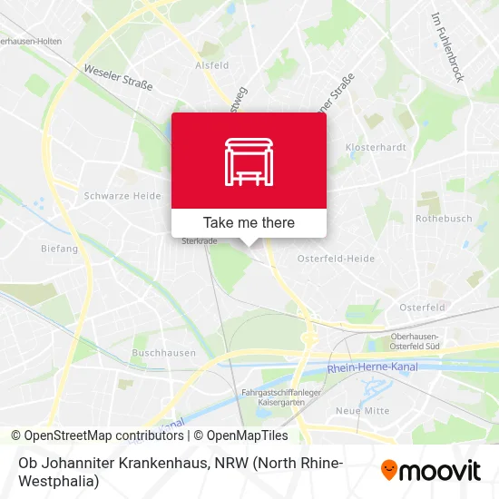 Ob Johanniter Krankenhaus map