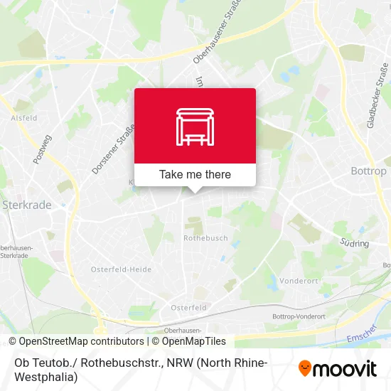 Карта Ob Teutob./ Rothebuschstr.