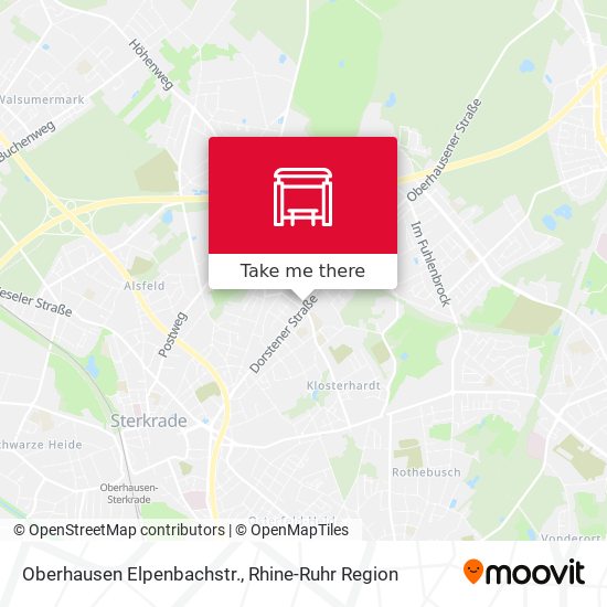 Oberhausen Elpenbachstr. map