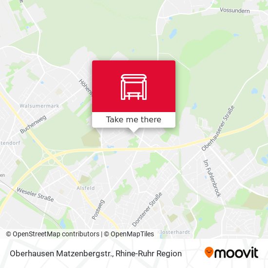 Oberhausen Matzenbergstr. map
