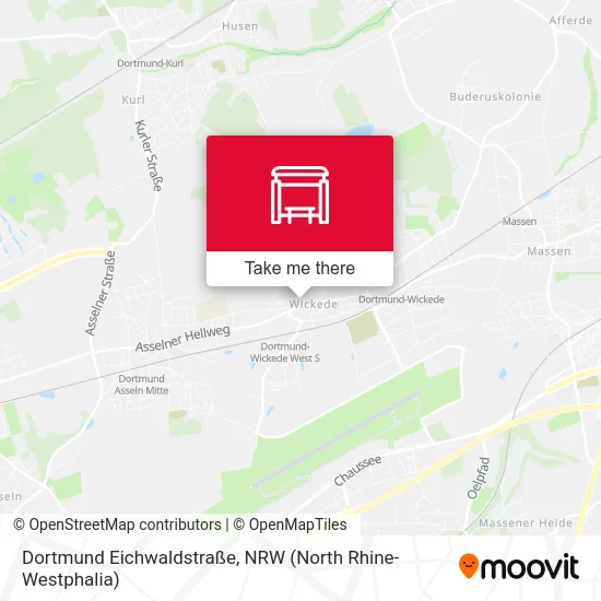 Dortmund Eichwaldstraße map