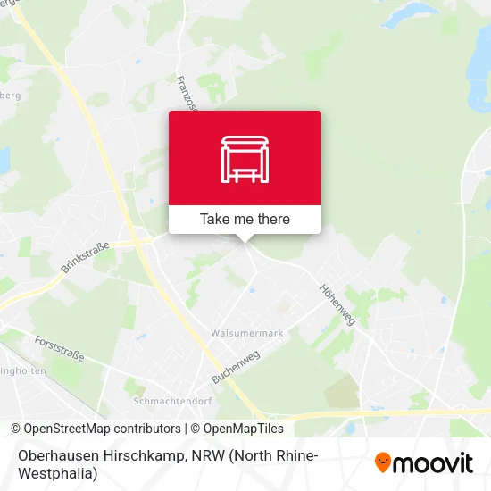 Карта Oberhausen Hirschkamp