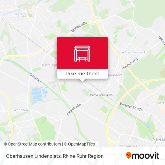Oberhausen Lindenplatz map