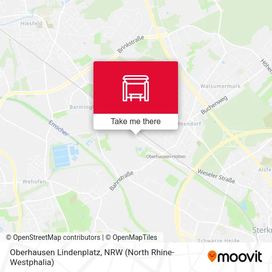 Карта Oberhausen Lindenplatz