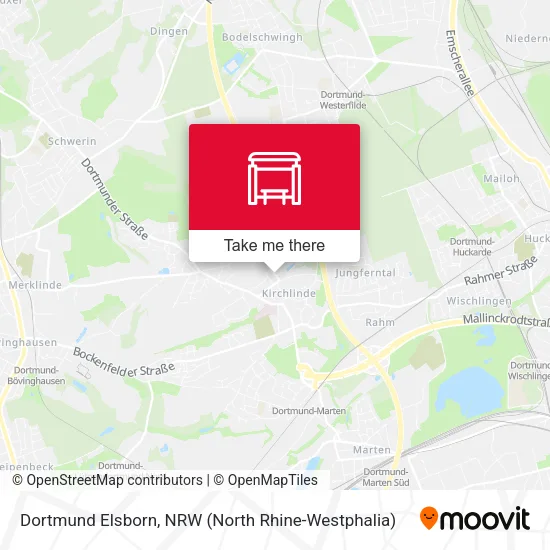 Карта Dortmund Elsborn