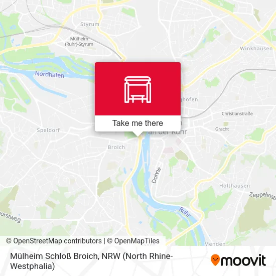 Карта Mülheim Schloß Broich