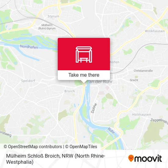 Карта Mülheim Schloß Broich