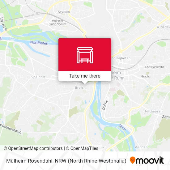 Карта Mülheim Rosendahl