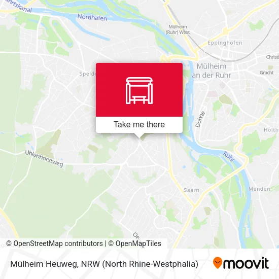 Карта Mülheim Heuweg