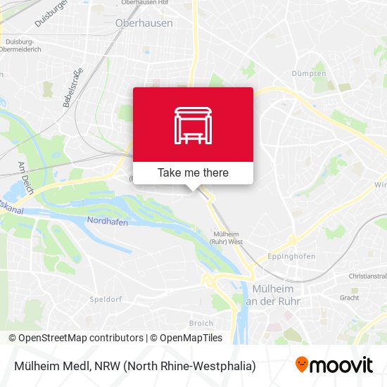 Карта Mülheim Medl
