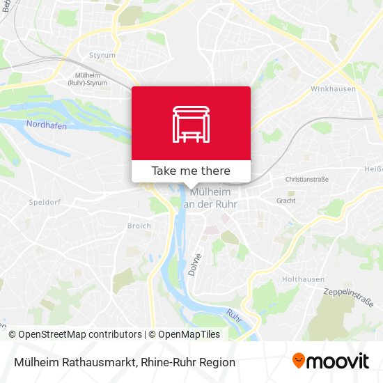 Mülheim Rathausmarkt map