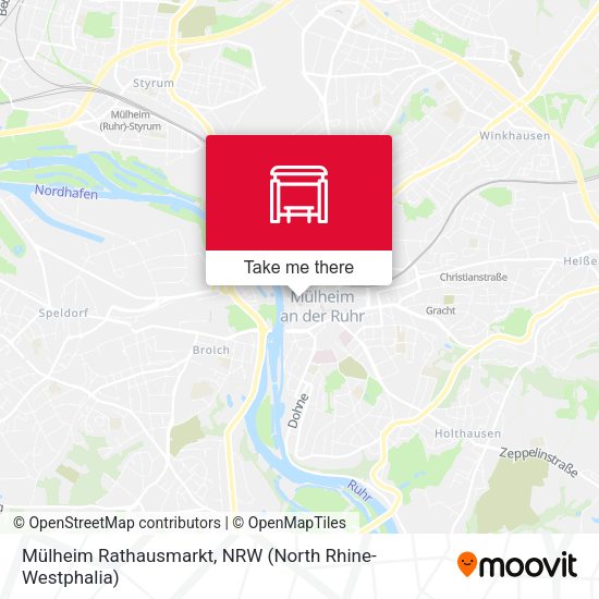 Карта Mülheim Rathausmarkt