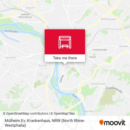 Mülheim Ev. Krankenhaus map