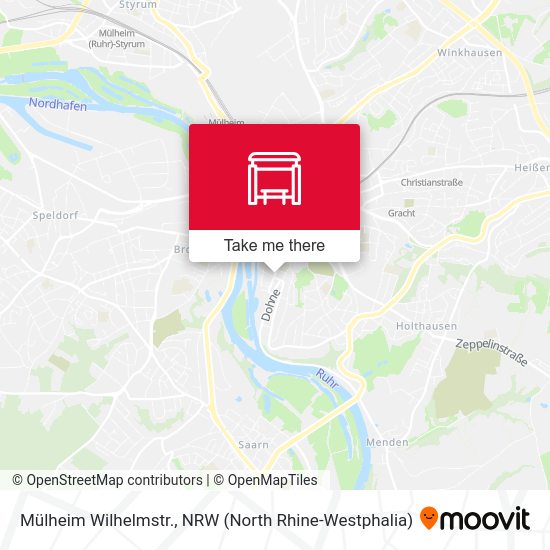 Карта Mülheim Wilhelmstr.