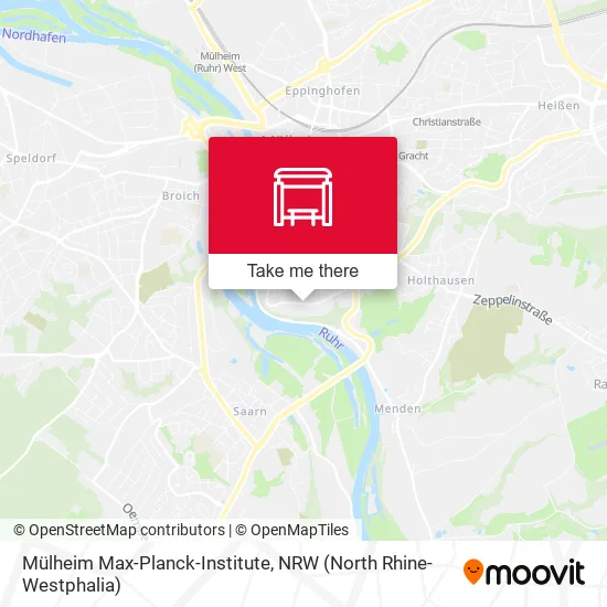 Карта Mülheim Max-Planck-Institute