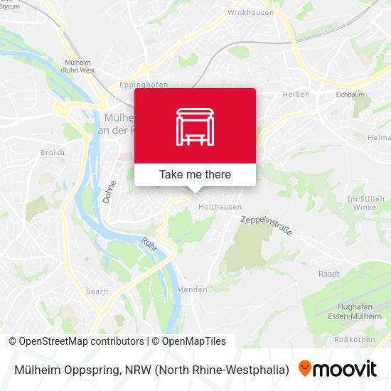Карта Mülheim Oppspring