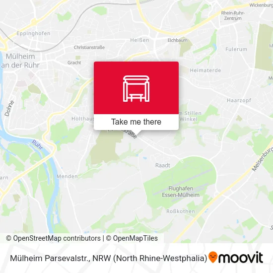 Карта Mülheim Parsevalstr.
