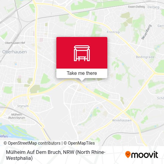 Карта Mülheim Auf Dem Bruch