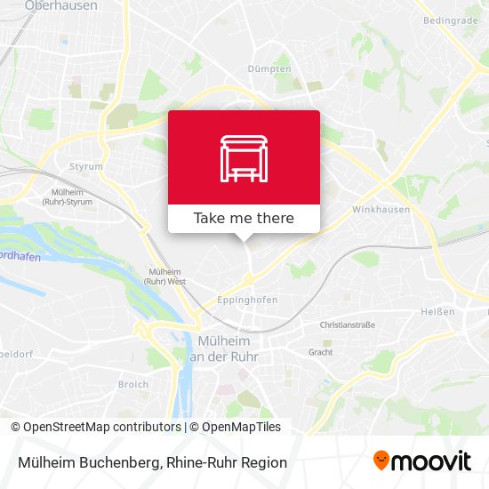 Mülheim Buchenberg map