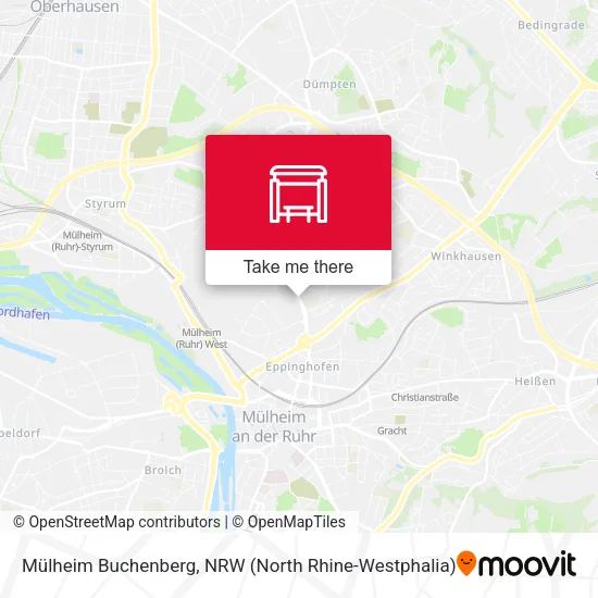 Карта Mülheim Buchenberg