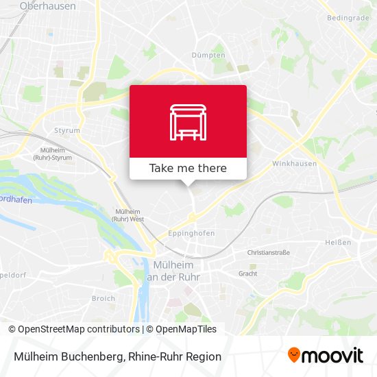 Mülheim Buchenberg map