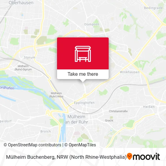 Карта Mülheim Buchenberg
