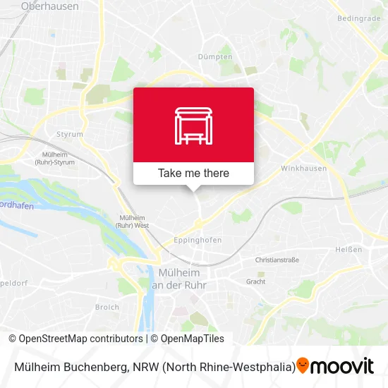 Карта Mülheim Buchenberg