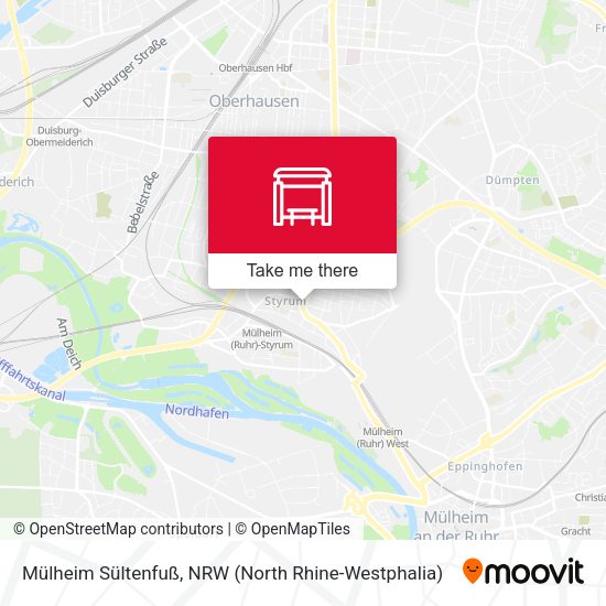 Карта Mülheim Sültenfuß