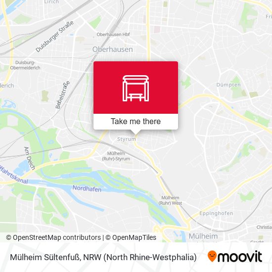 Карта Mülheim Sültenfuß
