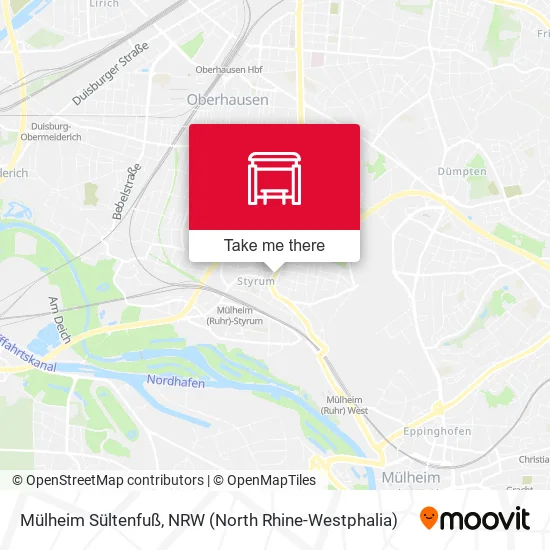 Карта Mülheim Sültenfuß