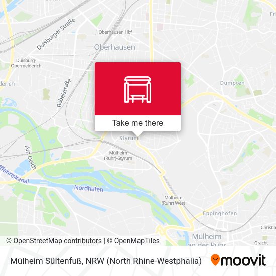 Карта Mülheim Sültenfuß