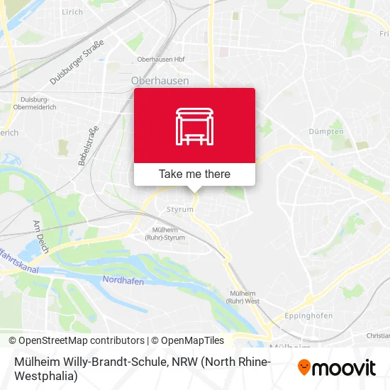 Карта Mülheim Willy-Brandt-Schule