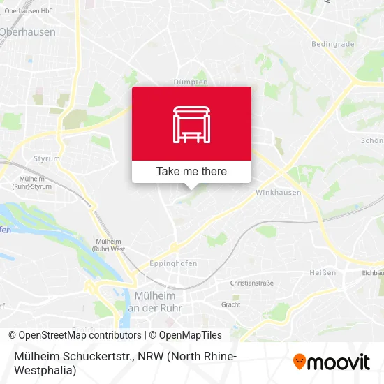 Карта Mülheim Schuckertstr.