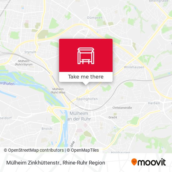 Mülheim Zinkhüttenstr. map