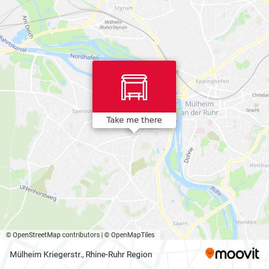 Mülheim Kriegerstr. map