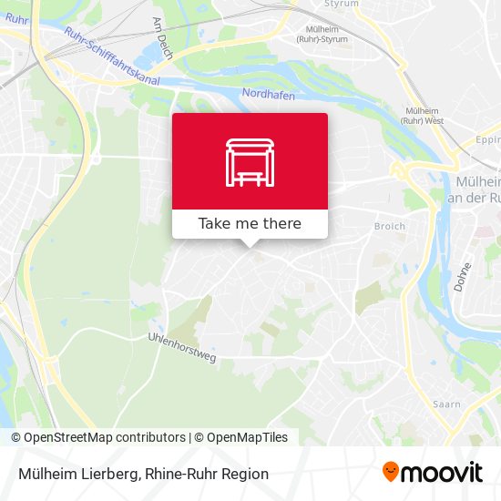 Mülheim Lierberg map