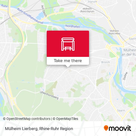 Mülheim Lierberg map