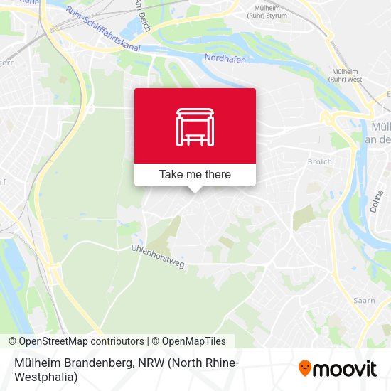 Карта Mülheim Brandenberg