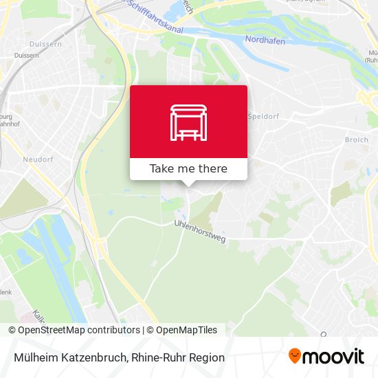 Mülheim Katzenbruch map