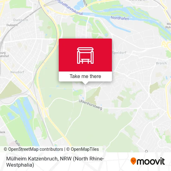 Карта Mülheim Katzenbruch