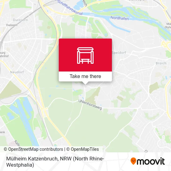 Карта Mülheim Katzenbruch