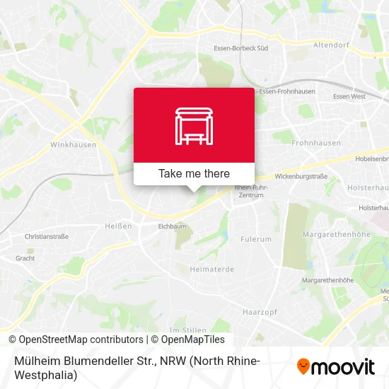 Карта Mülheim Blumendeller Str.