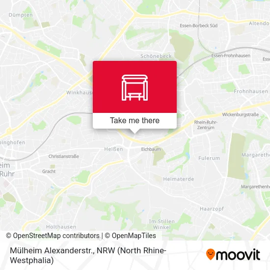 Карта Mülheim Alexanderstr.