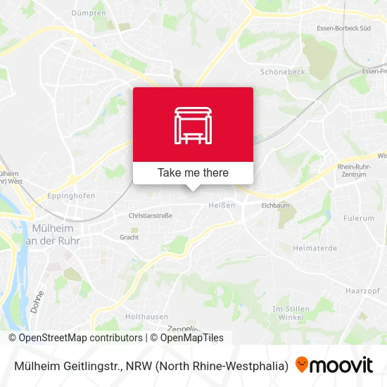Mülheim Geitlingstr. map