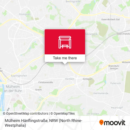 Карта Mülheim Hänflingstraße