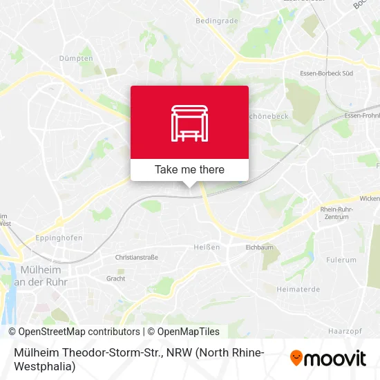 Карта Mülheim Theodor-Storm-Str.