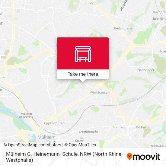 Карта Mülheim G.-Heinemann- Schule