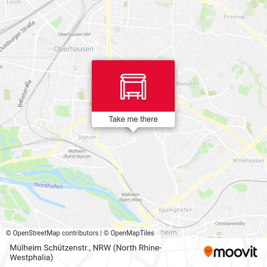 Карта Mülheim Schützenstr.