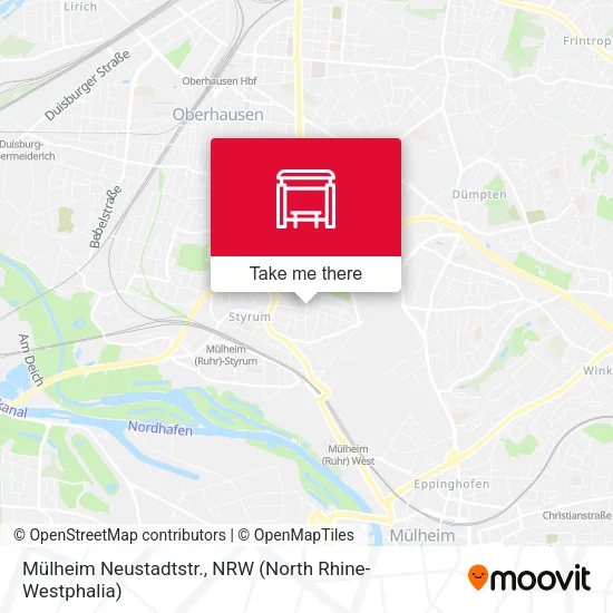 Карта Mülheim Neustadtstr.