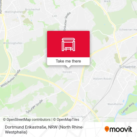 Карта Dortmund Erikastraße
